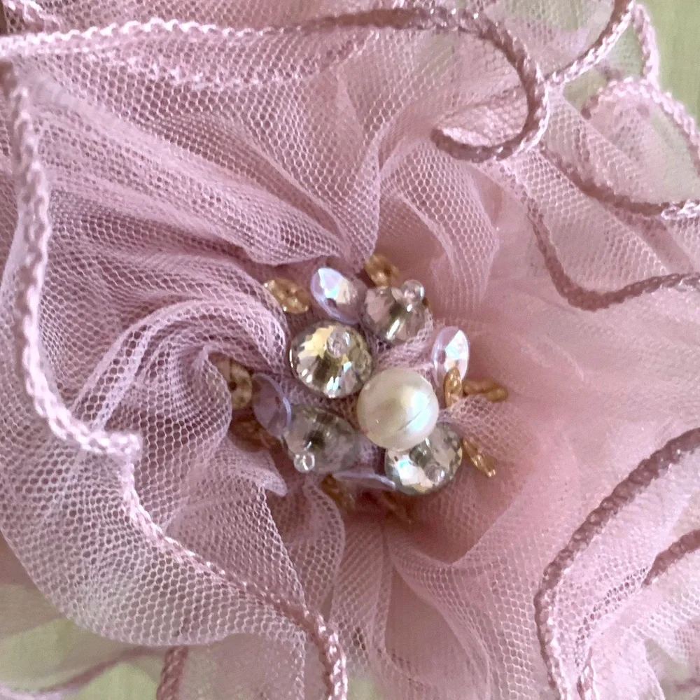 Ooh La La Couture Floral Headband Girls Color Pink